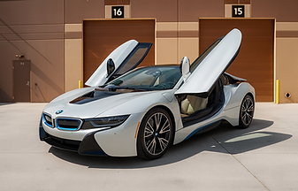 BMW i8, a plug-in hybrid sports car