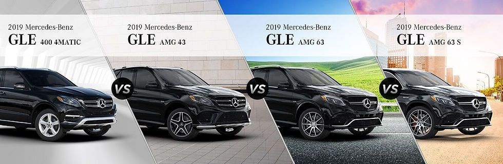Mercedes-Benz Trim Levels GLE comparison