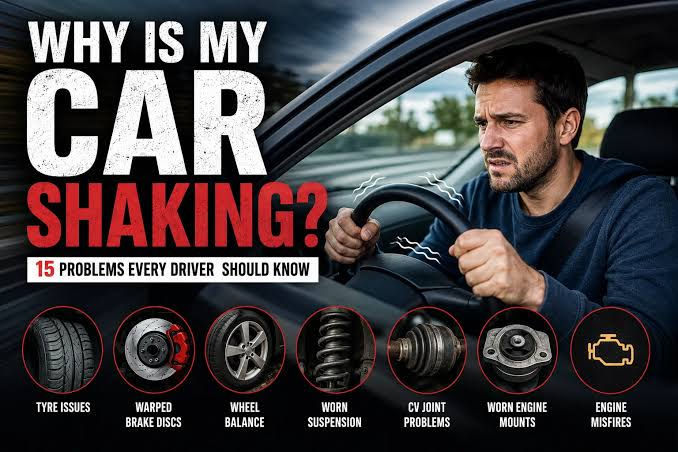 Why Is My Car Shaking? 10 Common Causes Explained