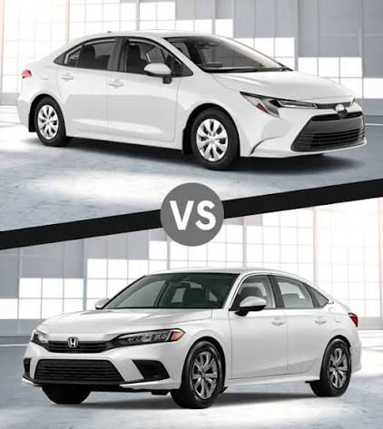 Toyota Corolla vs Honda Civic