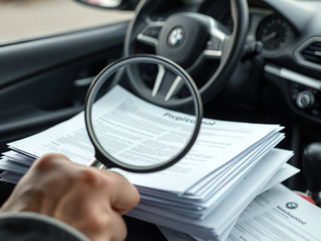 What Documents Should You Receive When Buying a Used Car?