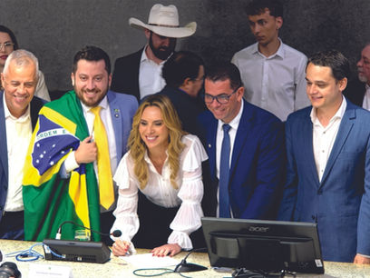 Primeira prefeita de Vitória faz discurso firme e manda recado direto: “Não estou aqui para simbolizar”.