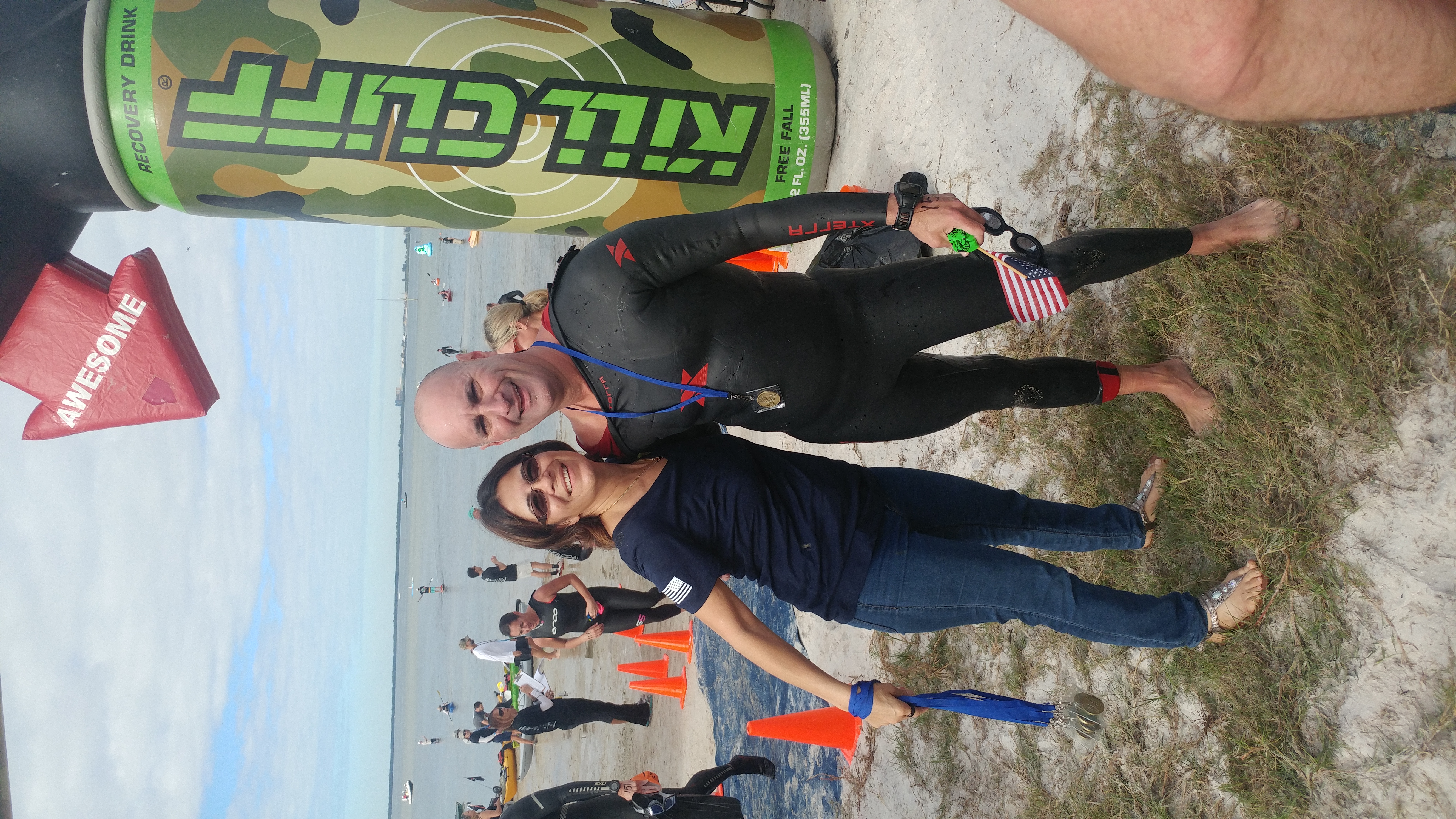 Navy SEAL Frogman Swim Jan 21, 2017.