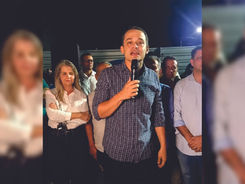 "Vocês vão saber em breve": Pazolini faz declaração enigmática e eleva tom contra adversários políticos.