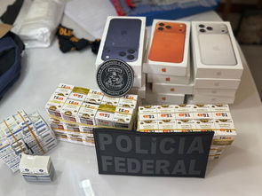PF apreende centenas de medicamentos para emagrecimento e celulares em operação no ES.