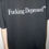 Thumbnail: FUCKING DEPRESSED Oversized T-shirt (Black)