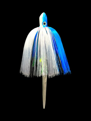 Blue/Crystal Joe Shute Lure with RonZ Tail | Sterling Tackle