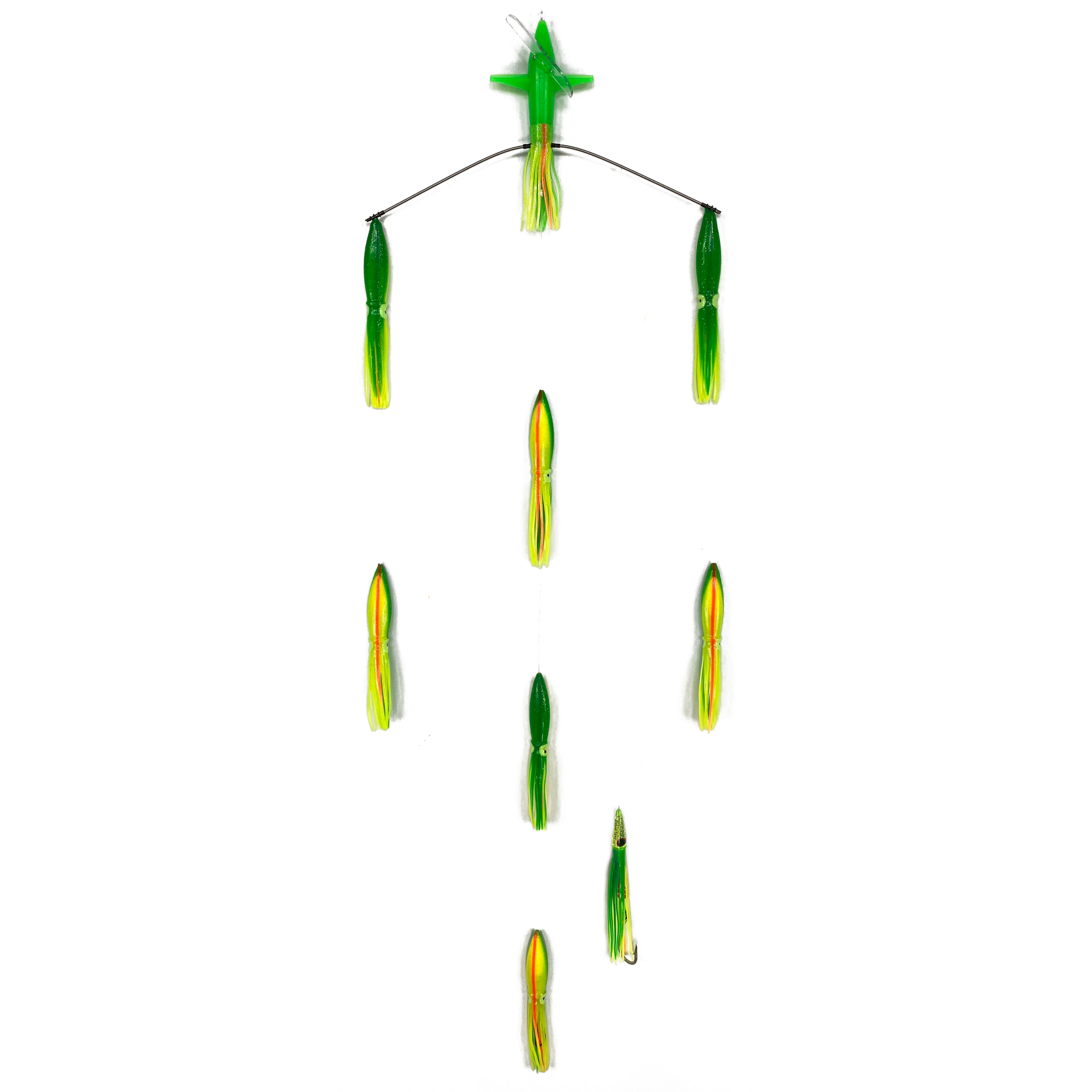 18" Tracker Bar - 9" Bulb Squid