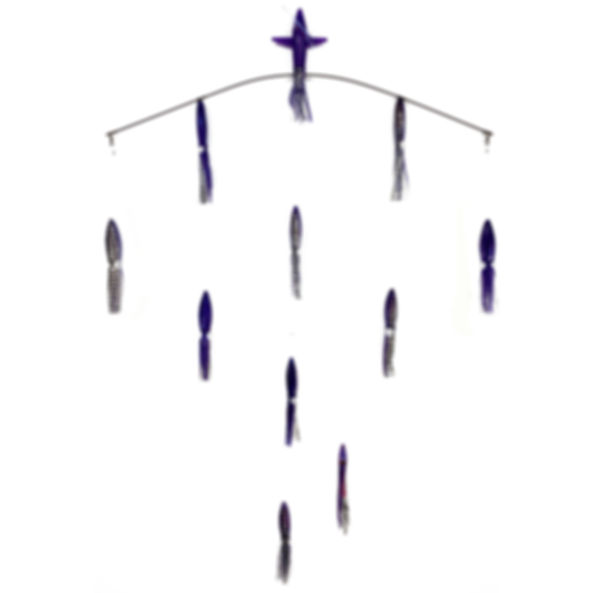 36" Tracker Bar - 9" Bulb Squid