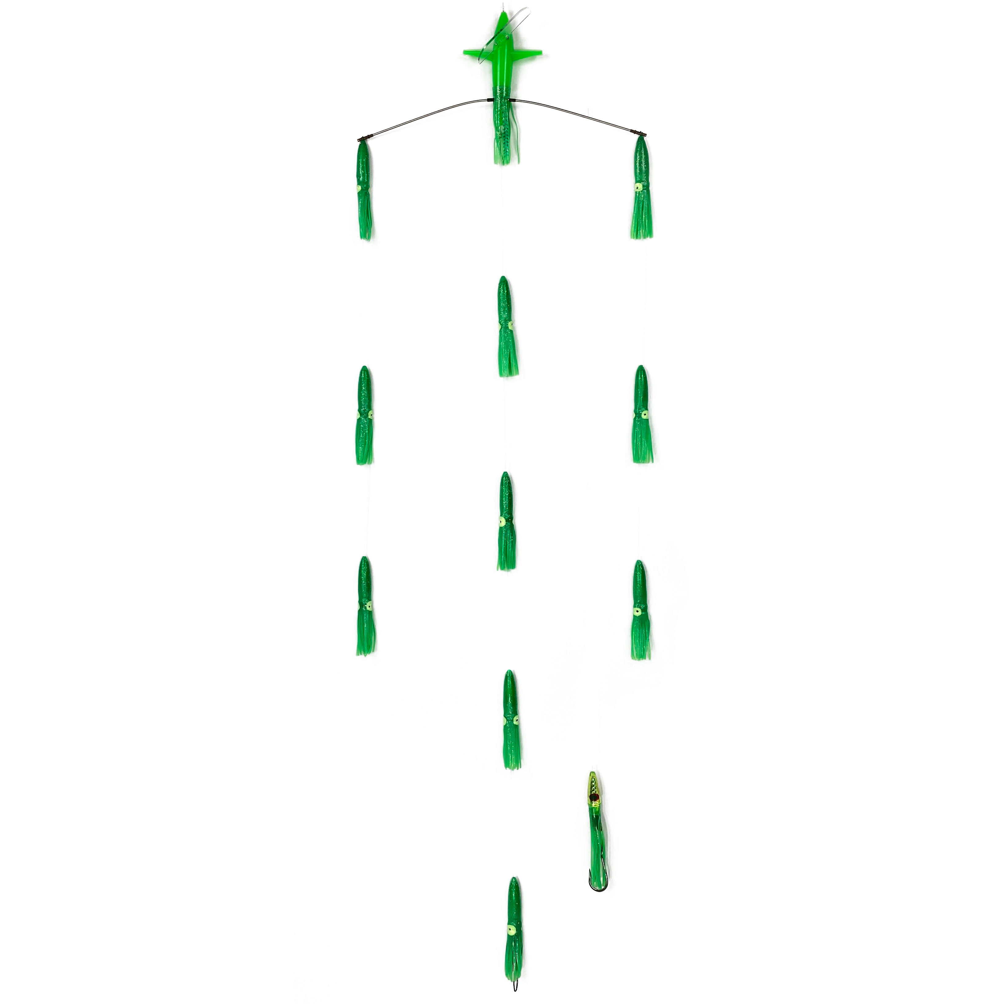 18" Tracker Bar - 6" Bulb Squid