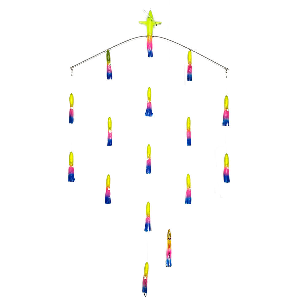Thumbnail: 36" Tracker Bar - 6" Bulb Squid