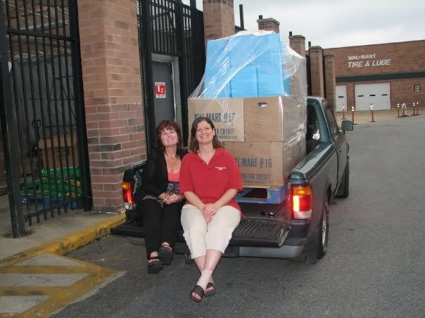 Back to School Project. These are school supplies given to Charles County students.