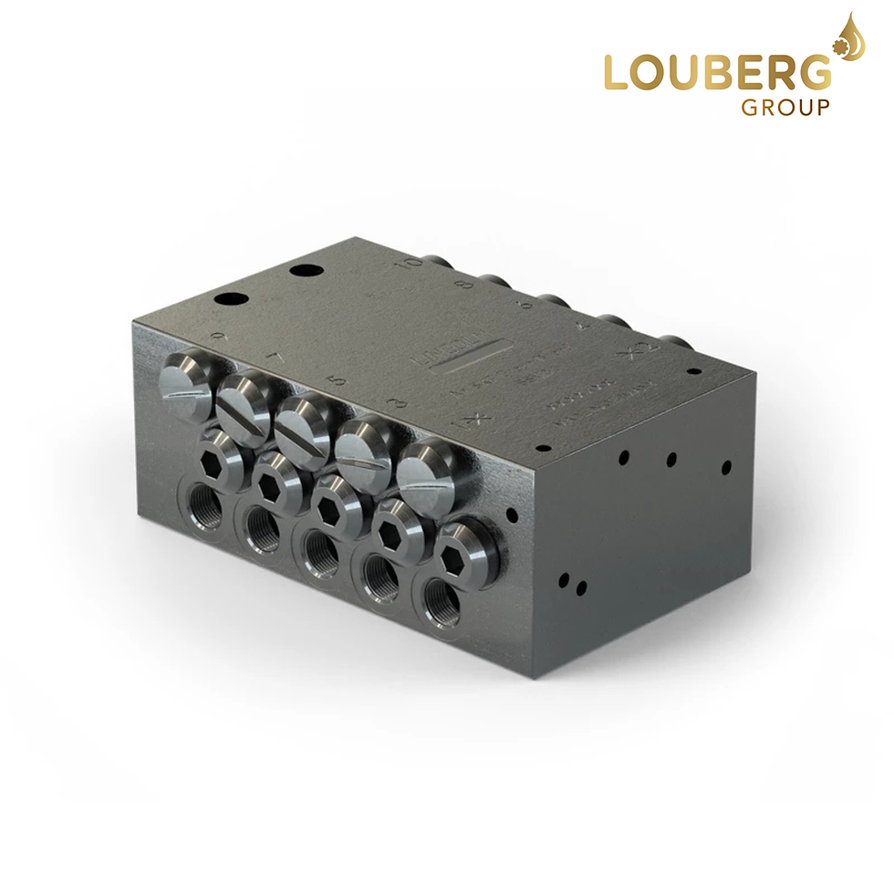 Lincoln SSVD10 Divider LL/649-29487-1 – 10-Outlet Progressive Metering Block for Lubrication Systems