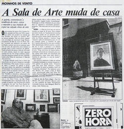 A Sala de Arte Muda de Casa
