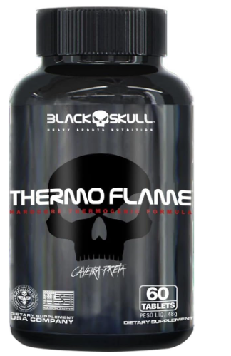 948 - Thermo Flame - 60 Tablets - Black skull, Black Skull