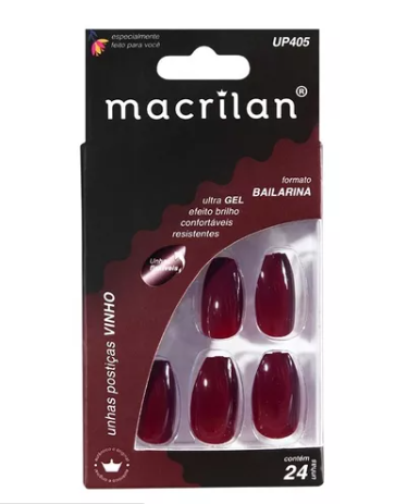 UP405 - Unhas Postiças Bailarina