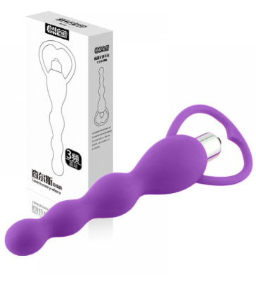 PL069 - Plug Anal Silicone Cirurgico Com VibraçãoÃO