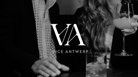 Branding and logo vice Antwerp clothing shop