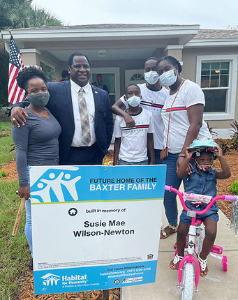 Habitat Home Dedication in Memory of Susie Mae Wilson 1034
