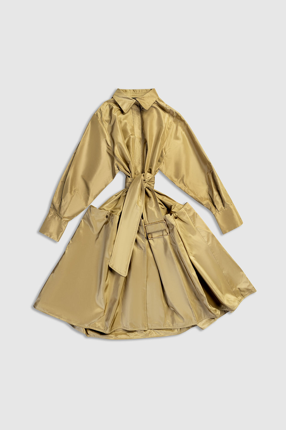 Commandé Silk Taffeta Dress