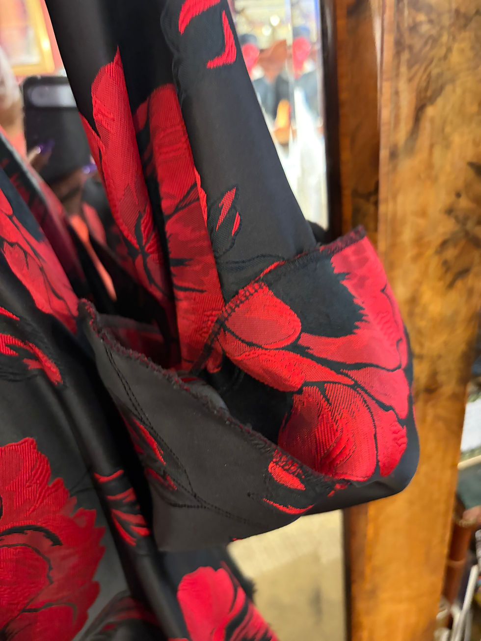 Thumbnail: Floral Wrap Jacket or Dress