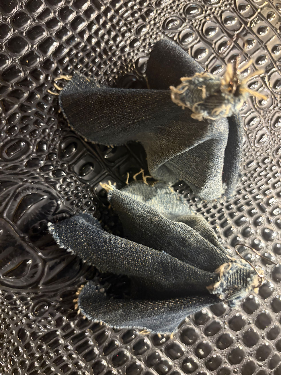 Thumbnail: Denim Earrings