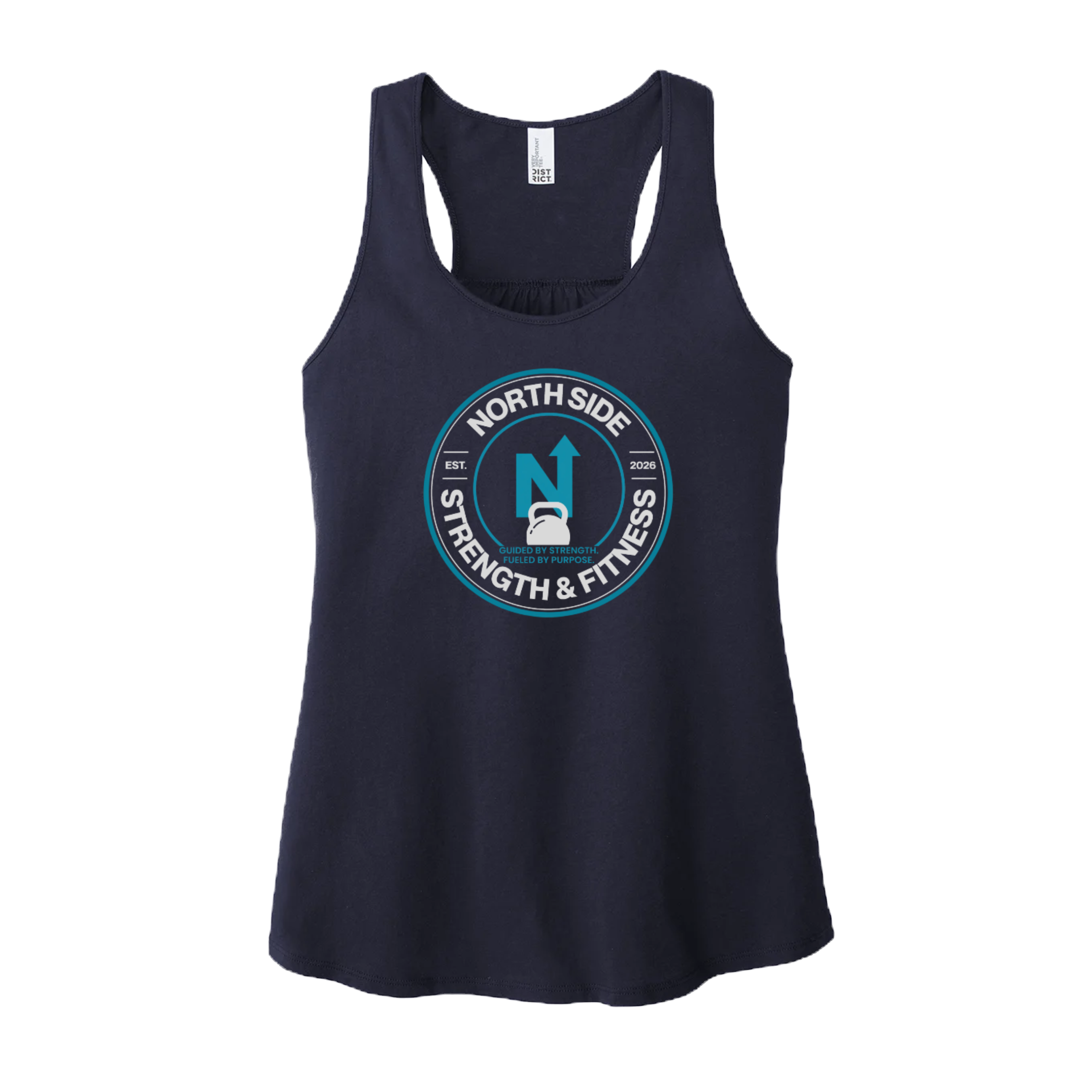 Navy - North Side Strength & Fitness Women's Performance Tank