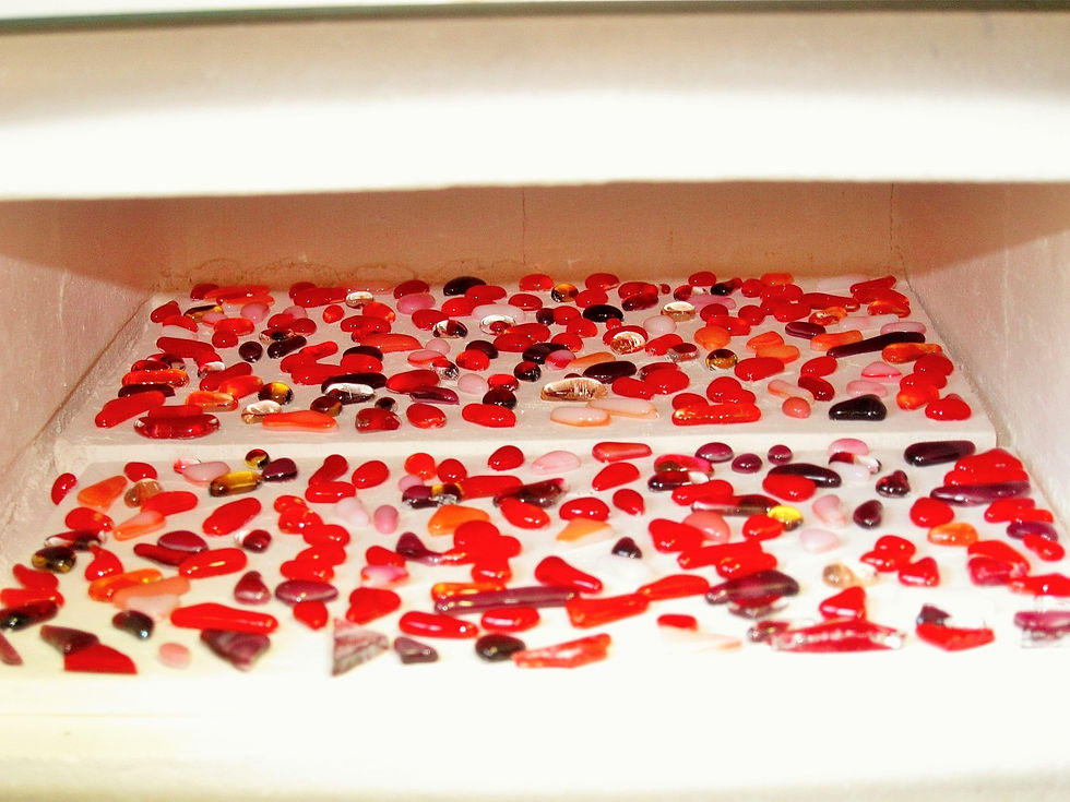 作品の材料パーツ