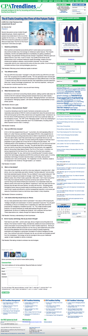 The 8 Traits Creating the Firm of the Future Today – CPA Trendlines