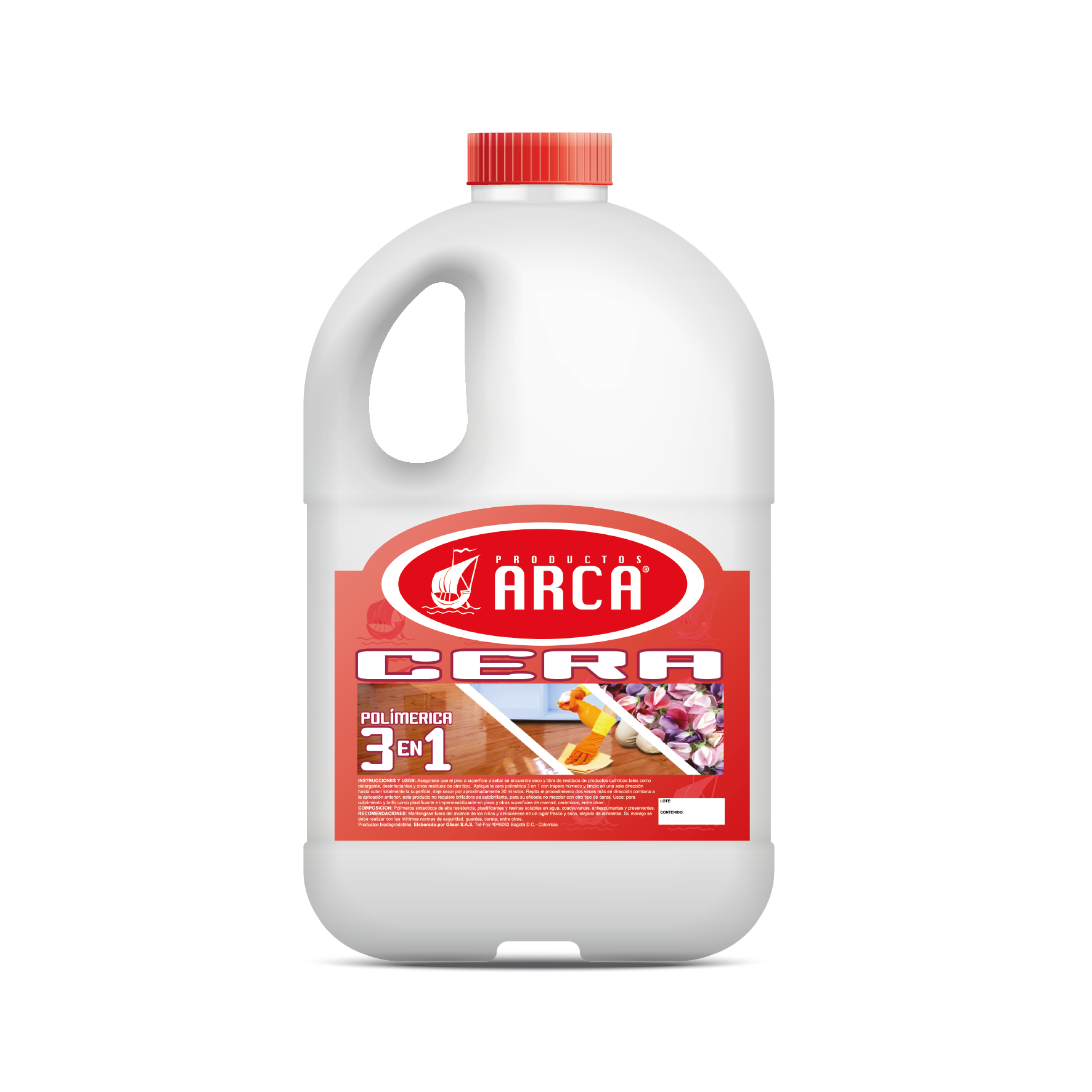 Cera Autobrillante 3 en 1 x 3.800 ml