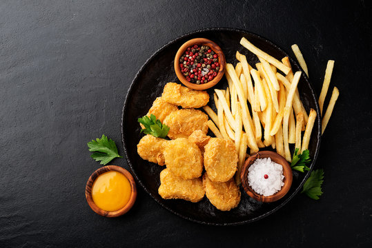 Arranged Food and Objects