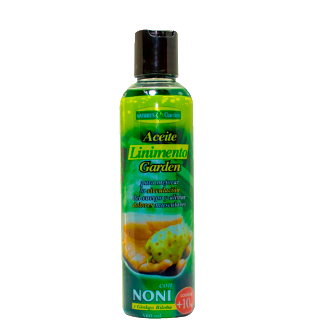 Aceite Linimento Garden con Noni 180 ml