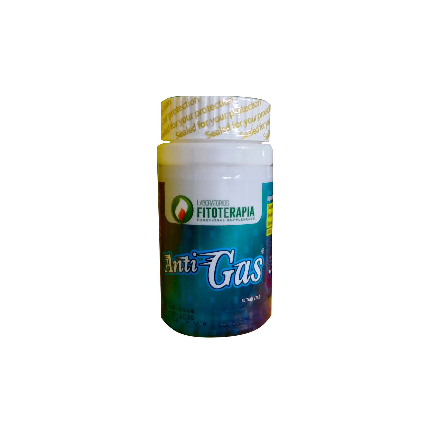Anti Gas x 60 Tabs. Lab. Fitoterapia