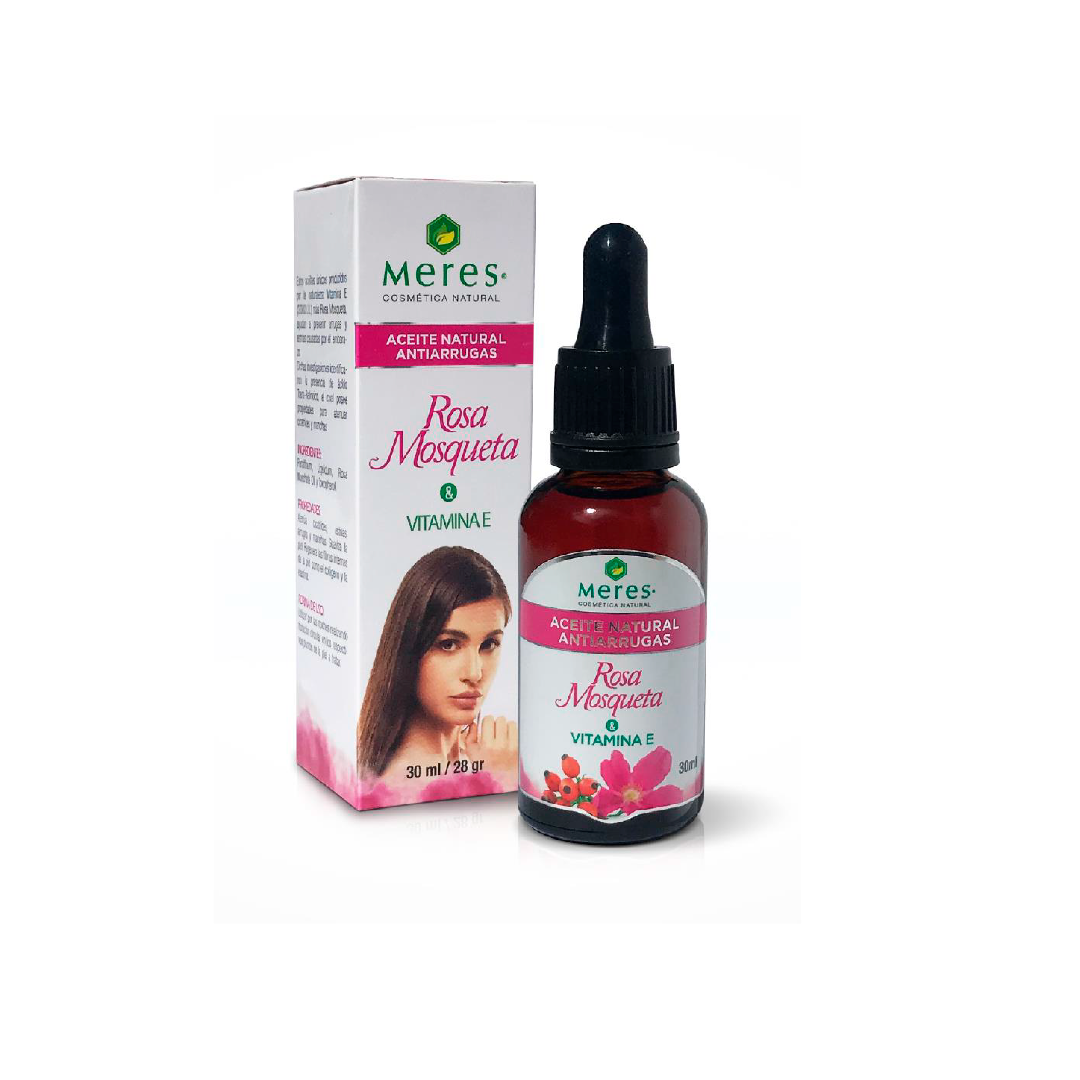 Aceite Vitamin E + Rosa Mosqueta 30 ml Meres