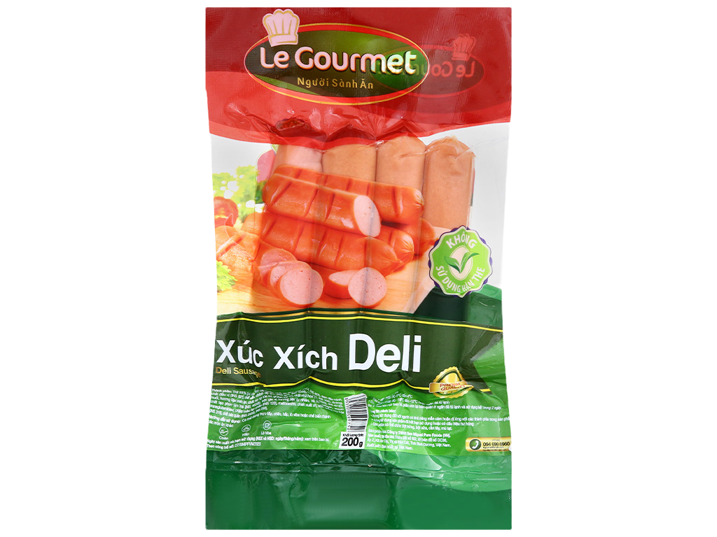 Le Gourmet Deli sausage 200g pack