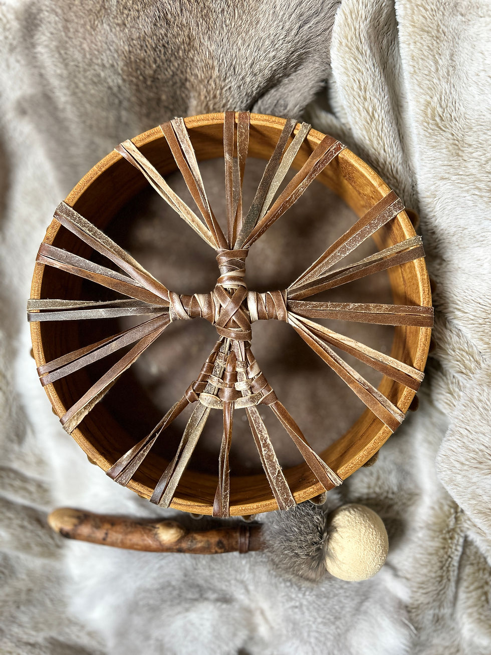 Horse hide shamanic drum for sale uk