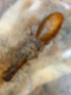 Horse hide shamanic rattle for sale
