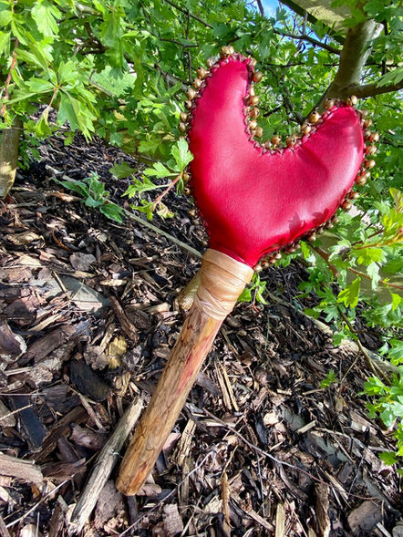 View of Shamanic Rattle