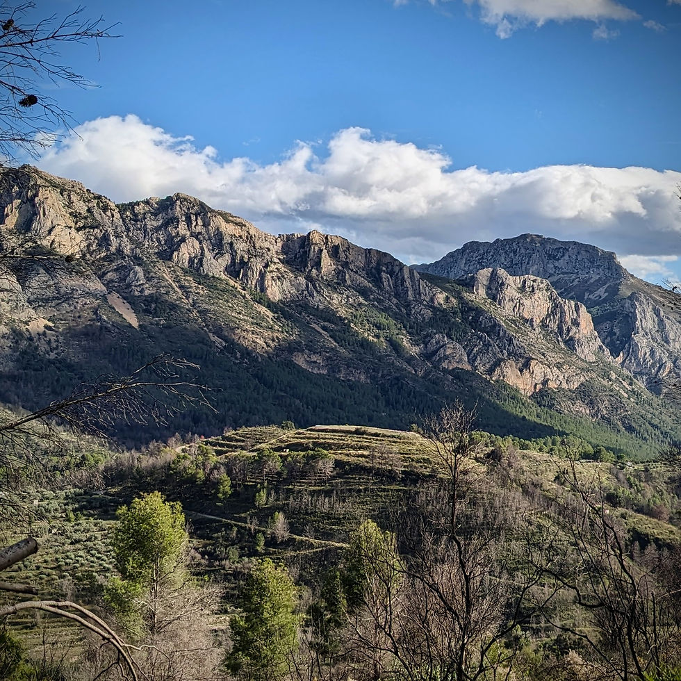 Serre del Ferrer , Tárbena Valley