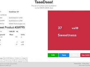 MAMAY creates a lexicon for taste, releases Sweetness Desktop for digital food, bev development