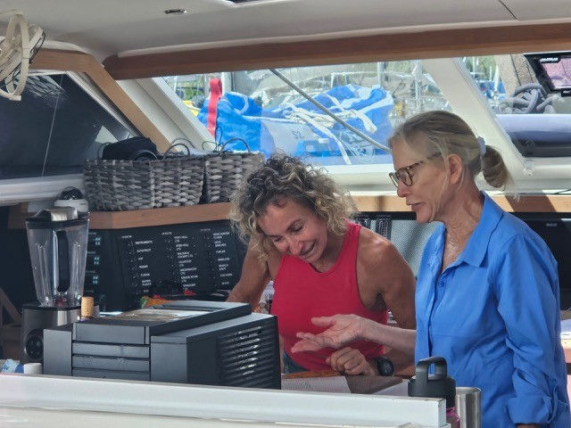Enjoyed having Colleen in the Galley with me!