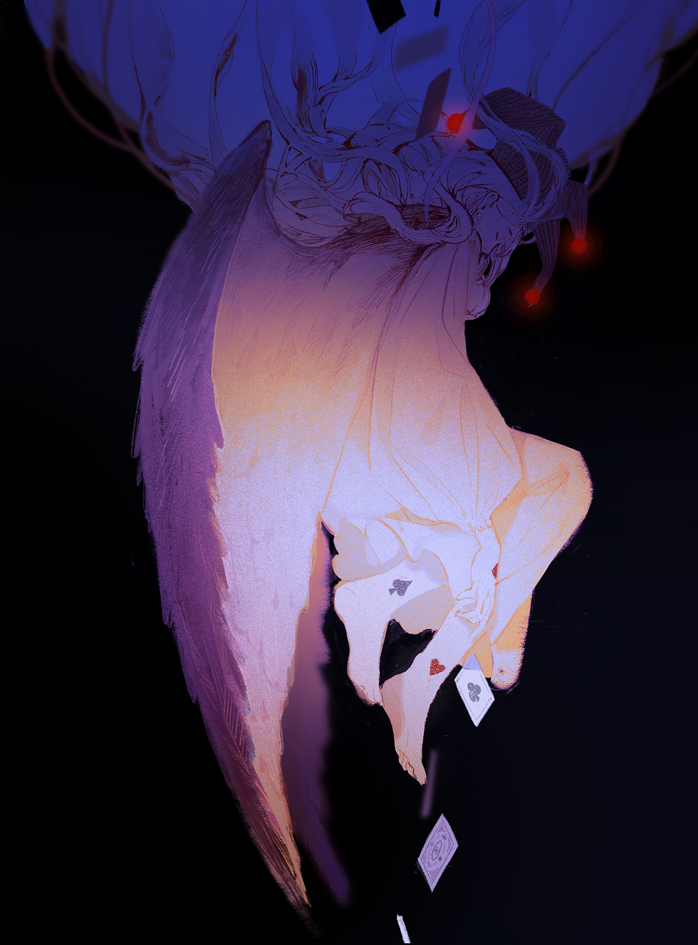 #Anime #OC #h3so4kancel #♦️♠️♥️♣️ #Pixiv