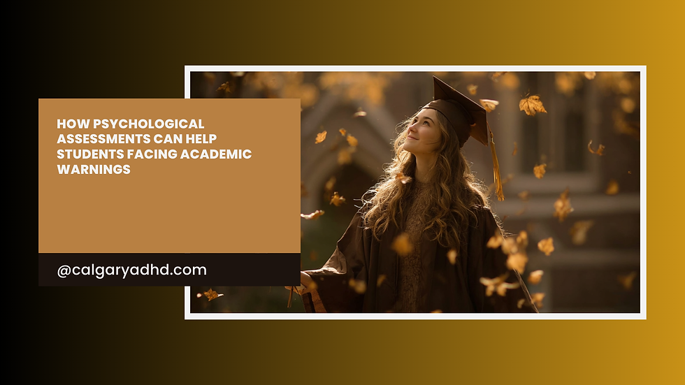 How Psychological Assessments Can Help Students Facing Academic Warnings