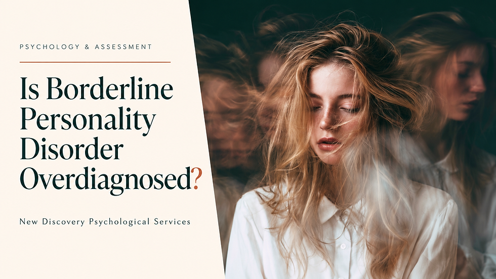 Is Borderline Personality Disorder Overdiagnosed? A Clinical Review
