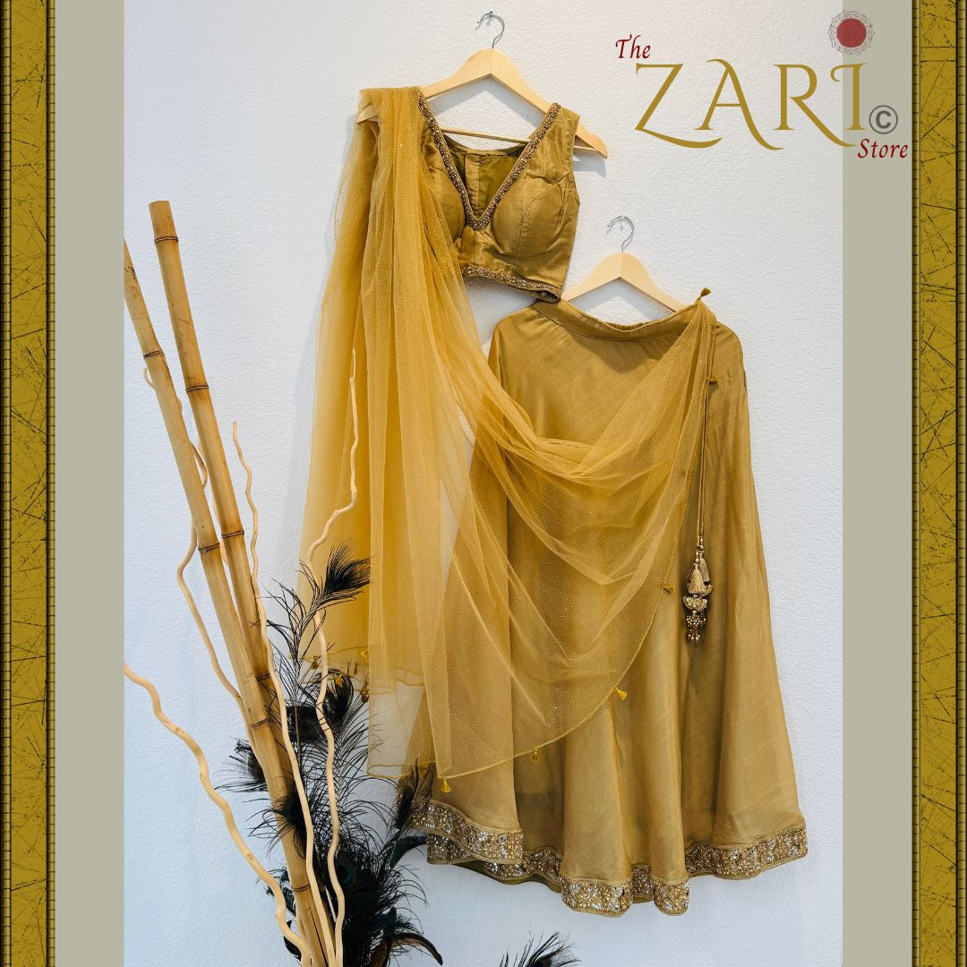 Gold Lehenga Set (Small)