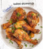 Roasted chicken drumstick