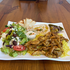CHICKEN SHAWARMA PLATTER