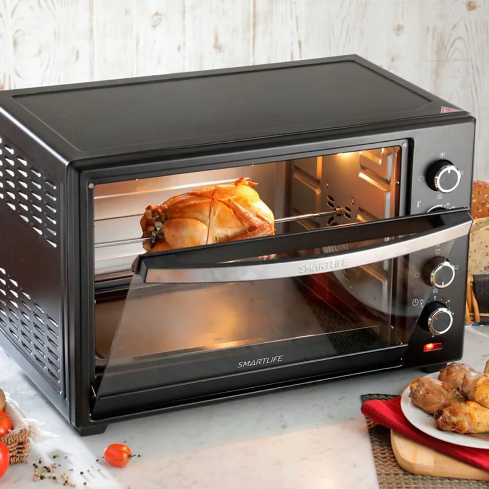 Miniatura: SMARTLIFE Horno de Mesa Eléctrico con Spiedo 50 Litros SL-TOR050PN