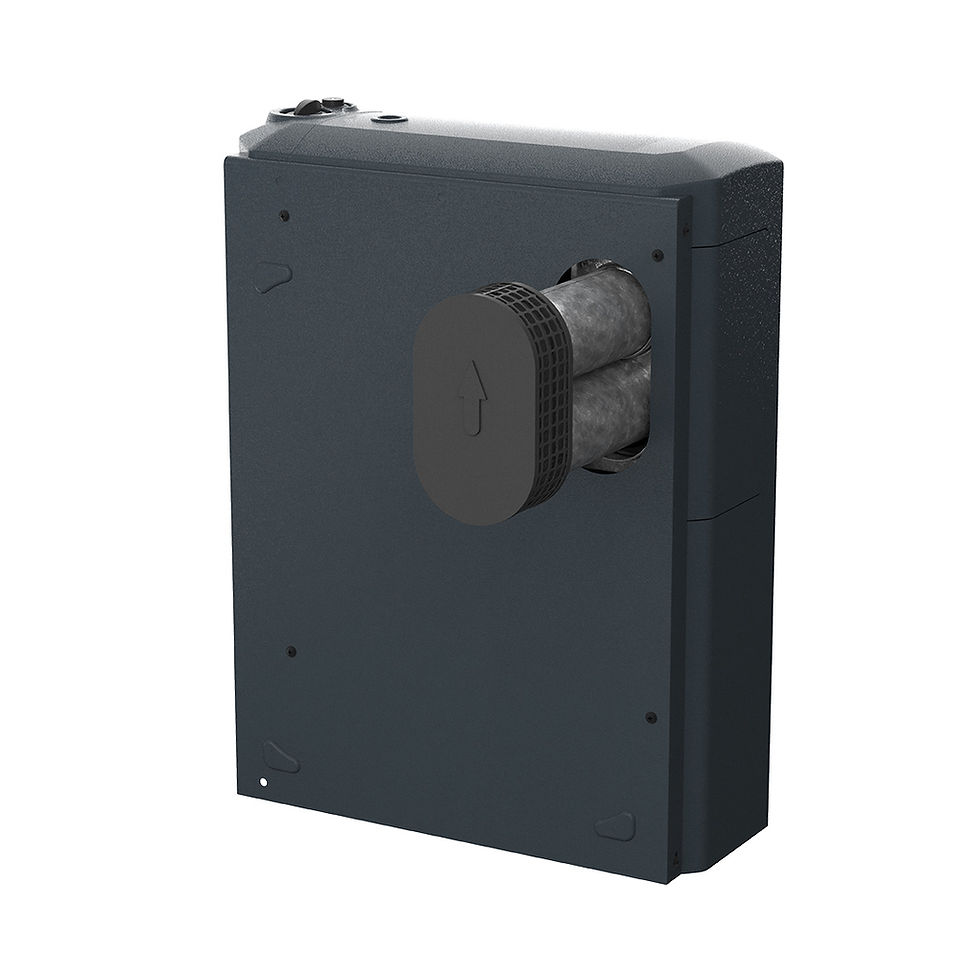 Miniatura: COPPENS Calefactor Peltre Acero TBU 4000 Kcal