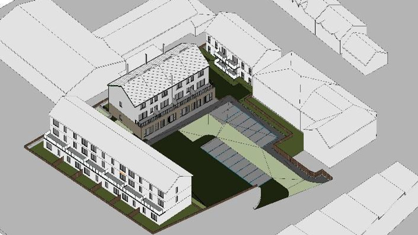3D daylight assessment model for the Carrigtwohill residential development